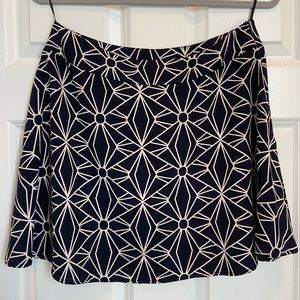 Geometric Patterned A-Line Skirt